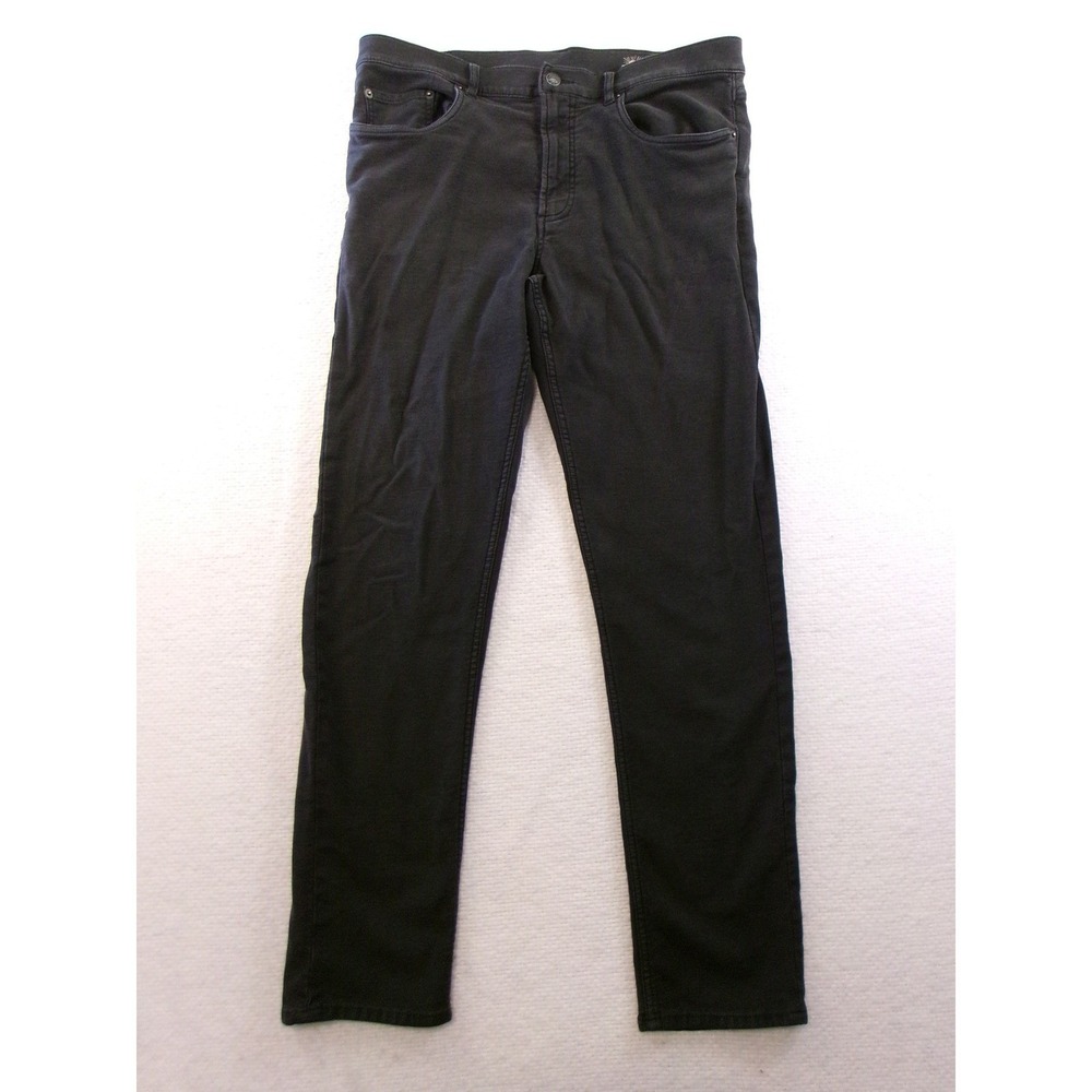 Faherty Brand Five Pocket Pants‎ Mens 34 Black MBC0020-OYX